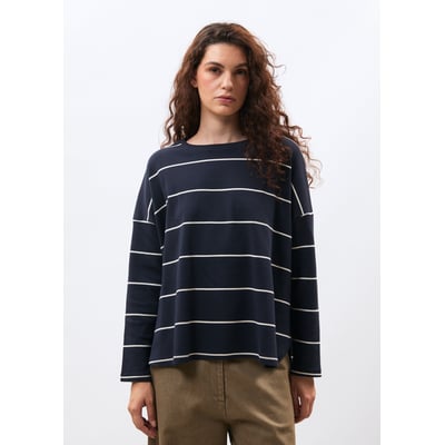 T-shirt en jersey rayé manches longues HUMILITY