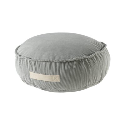 Pouf en velours côtelé pour enfants Rond MEOW BABY