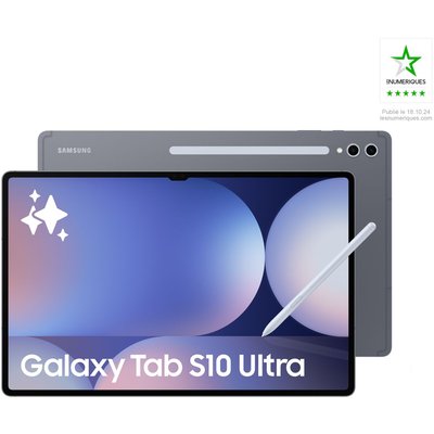 Tablette Android Galaxy Tab S10 Ultra 14.6 Wifi 256Go Gris avec Galaxy IA SAMSUNG