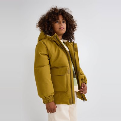Parka longue à capuche et poches plaquées,  certifée OEKO-TEX MONOPRIX