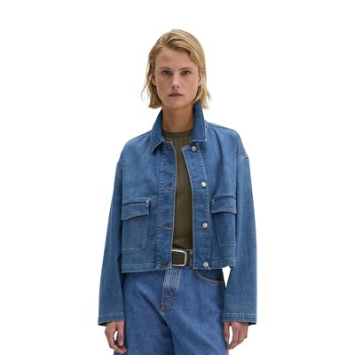 Chemise en jean relaxed en denim Cashmere Touch MARC O'POLO