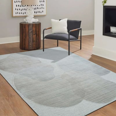Tapis en laine motifs contemporains  WOLLE ART THE DECO FACTORY