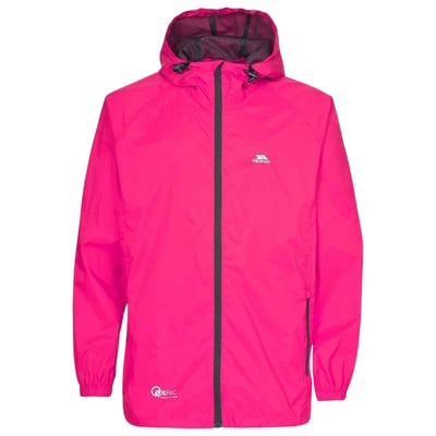 Veste imperméable unie à capuche QIKPAC TRESPASS