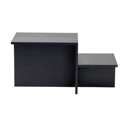 Table basse 2 niveaux L77 cm - HARMONY CALICOSY