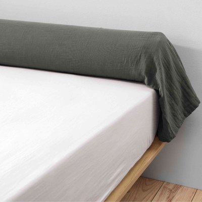 Taie de traversin double gaze TERRE DE NUIT