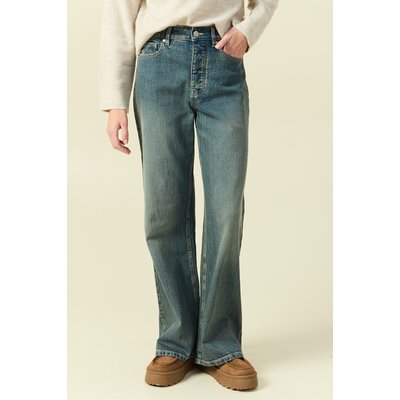 Jeans large taille haute BONOBO