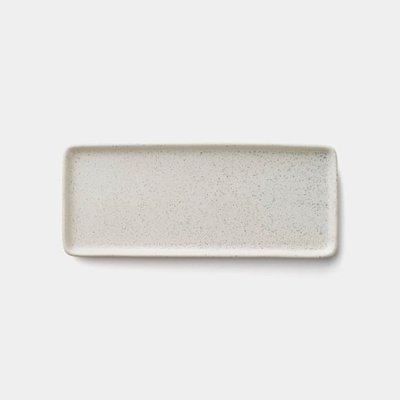 Plat rectangulaire, moyen modèle, moucheté MONOPRIX MAISON