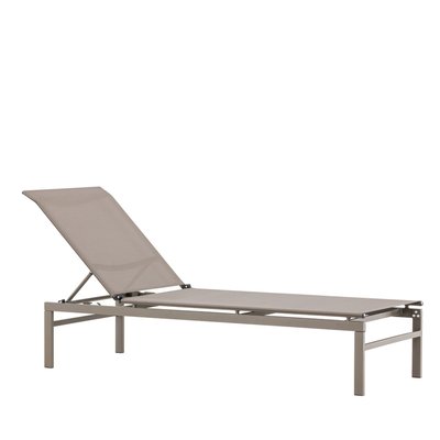 Chaise longue inclinable en aluminium - Massimo VENTURE HOME