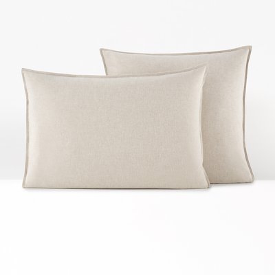 Taie d'oreiller, flanelle coton, Clara LA REDOUTE INTERIEURS