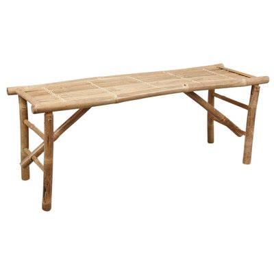 Banc pliant en bambou Phan Rang AUBRY GASPARD