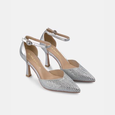 Escarpins à talons aiguilles ornés de strass ALMA EN PENA