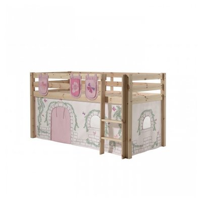 Lit Compact Naturel + Rideau de lit BIRDY + Pochettes Birdy VIPACK