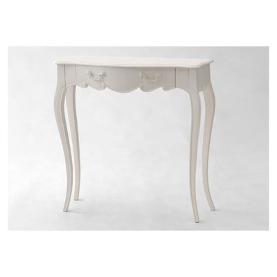 Console baroque en bois blanc L80 - APOLLONIA AMADEUS