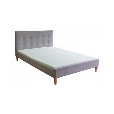Lit rembourré tissu HOMESTYLE4U