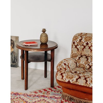 Table d'appoint en bois Francine N°122 - Bon état DEBONGOUT