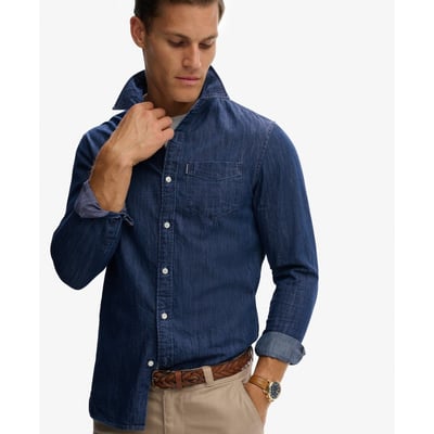 Chemise en jean à manches longues Essential SUPERDRY