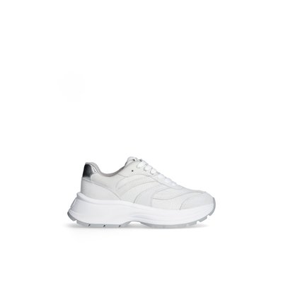 Sneakers en daim et maille filet brillante LIU JO