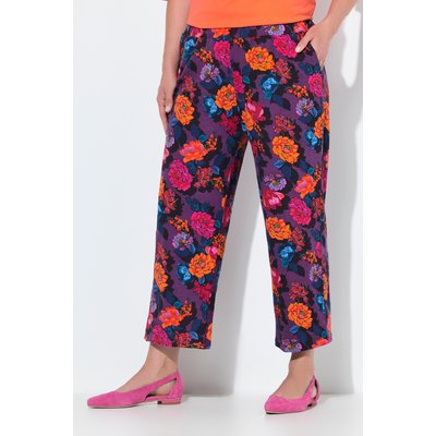 Pantalon 7/8 en jersey imprimé. Jambe droite ULLA POPKEN