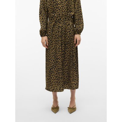Jupe longue imprimé léopard VERO MODA