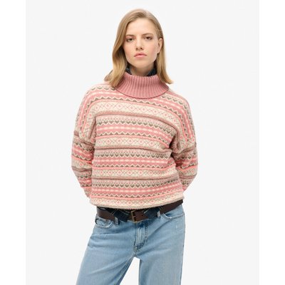 Pull texturé à rayures SUPERDRY