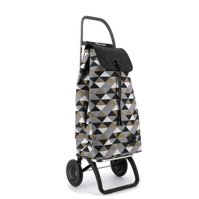 IMAX SAHARA - Chariot de course - 2 roues - Multicolore - Spacieux et ergonomique, structure en aluminium léger, sac imperméable au motif multicolore ROLSER
