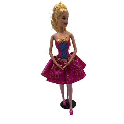 Poupée Barbie ballerine féérique articulée - Bon état MATTEL
