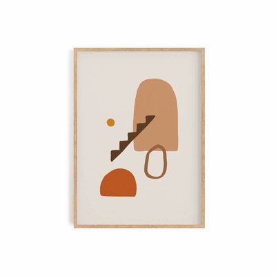 Monténegro, affiche +  cadre chêne. 50cm x 70cm COTTON BIRD
