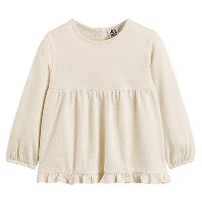 T-shirt blouse manches longues, jersey fantaisie LA REDOUTE COLLECTIONS