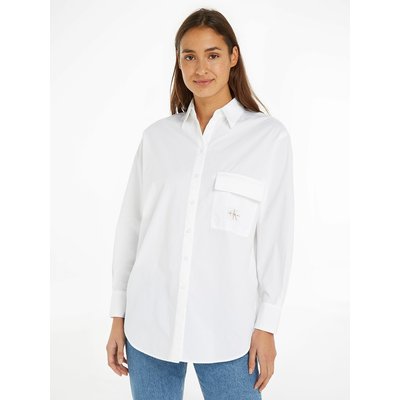 Langärmeliges Baumwollhemd CALVIN KLEIN JEANS