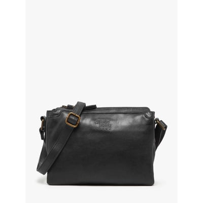 Sac bandoulière Cow cuir BASILIC PEPPER