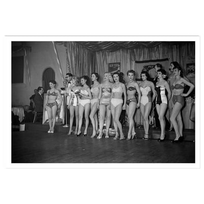 Affiche photo ancienne  Miss Univers 1952 HEXOA