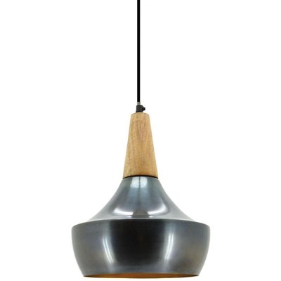 Suspension en métal et bois Vintage AUBRY GASPARD