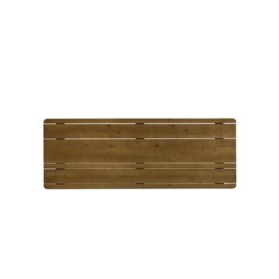 Tête de lit sapin massif marron clair 190 cm - RAYONS AUTRE TON