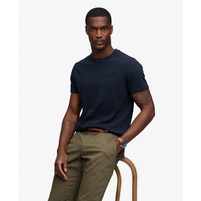 T-shirt Essential Company Logo Brodé SUPERDRY