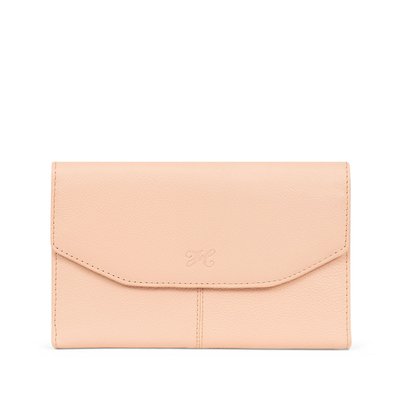 Compagnon de voyage  2 volets  Stop RFID  Cuir PARISIENNE HEXAGONA