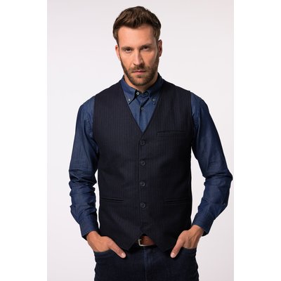 Gilet, laine mélangée, dos en maille JP1880