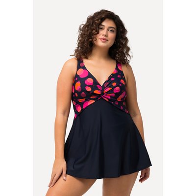 Robe de bain à pois et nœud fantaisie. ULLA POPKEN