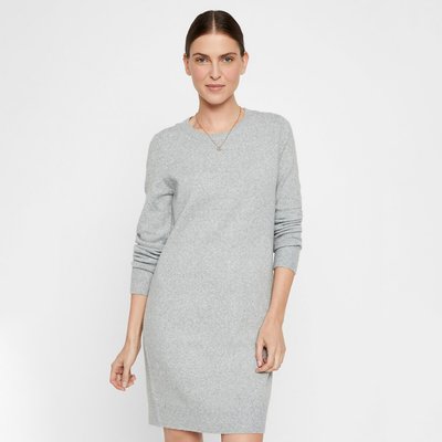 Robe pull courte, col rond, coupe droite VERO MODA