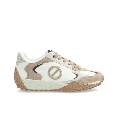 KATE SNEAKER W - BLANC CASSE/BEIGE NO NAME