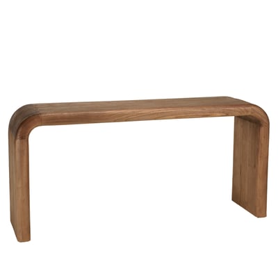 Console épurée en bois de mindi ARCUS PIER IMPORT