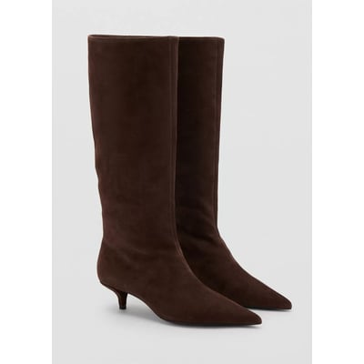 Bottes hautes daim MANGO