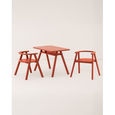 Ensemble Bureau enfant avec 2 chaises GROWING GREEN NOBODINOZ