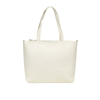 Shopper moyen en une alternative de cuir en polyester recyclé MARC O'POLO