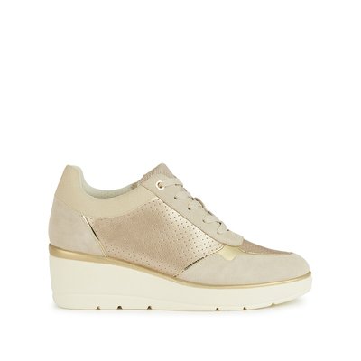 Ademende sneakers met sleehak Ilde GEOX