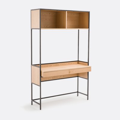 Bureau étagère, 2 tiroirs + 2 niches, Volga LA REDOUTE INTERIEURS
