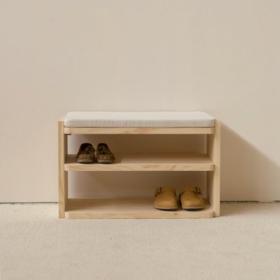 Étagère à chaussures verni 80 cm MARIOLA NAAN FURNITURE