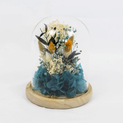 Cloche de fleurs séchées CHARLOTTE RECONCILIATION VEGETALE