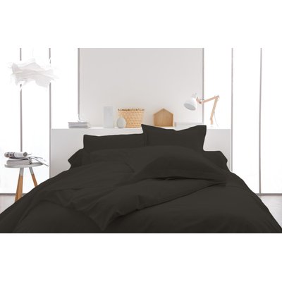 Housse de couette coton unie C DESIGN HOME TEXTILE
