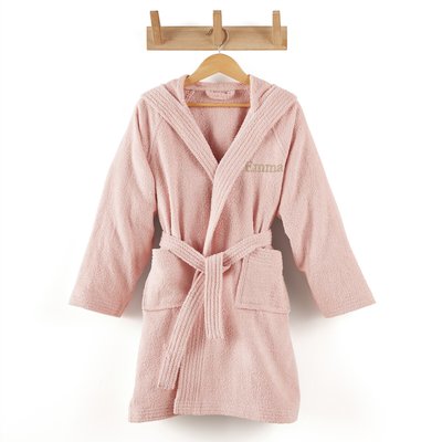 Peignoir rose personnalise La Redoute