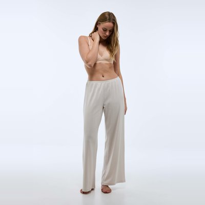 Pantalon long et ample en pointelle de coton BIO MONOPRIX
